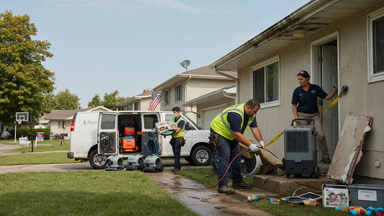 Water Damage Restoration in Pinckneyville, IL near me